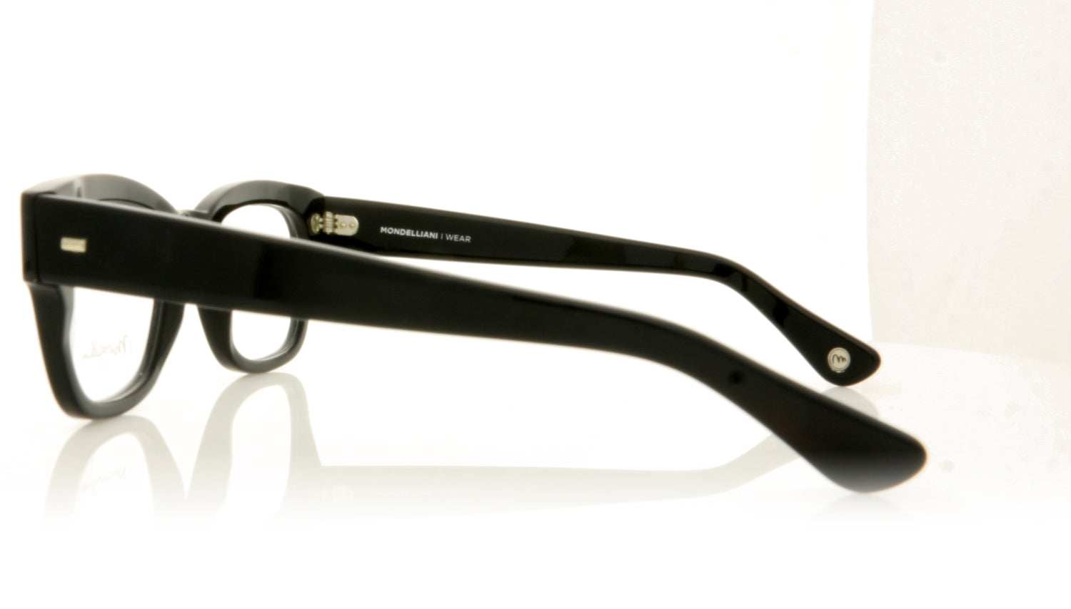 Soprattutto Mondelliani N.11 NERO Black Glasses - Side