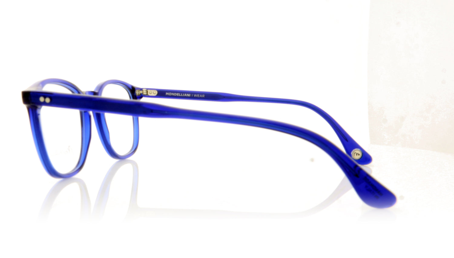 Soprattutto Mondelliani N.16 BLU Blue Glasses - Side