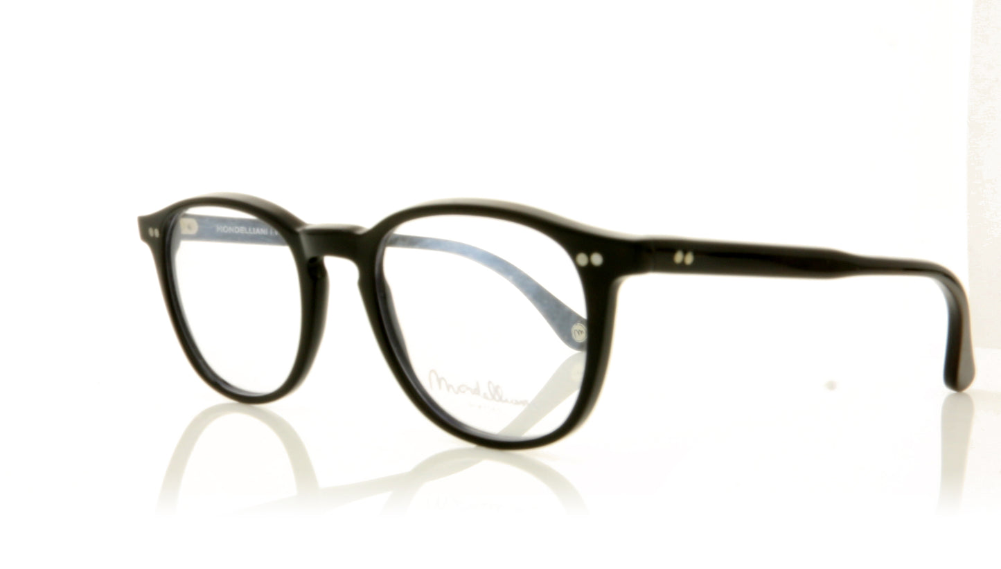 Soprattutto Mondelliani N.16 NERO Black Glasses - Angle