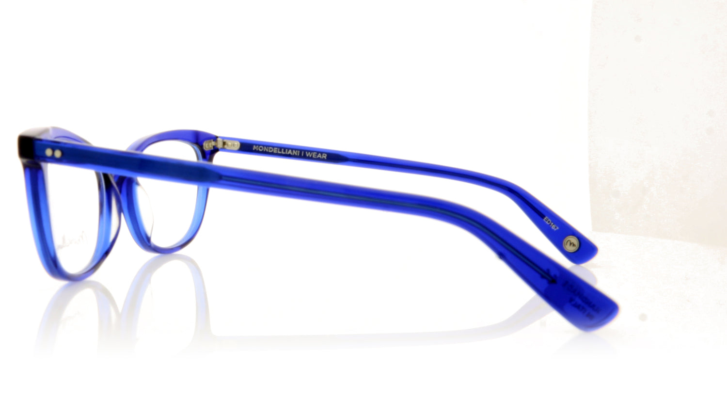 Soprattutto Mondelliani N.33 BLU Blue Glasses - Side