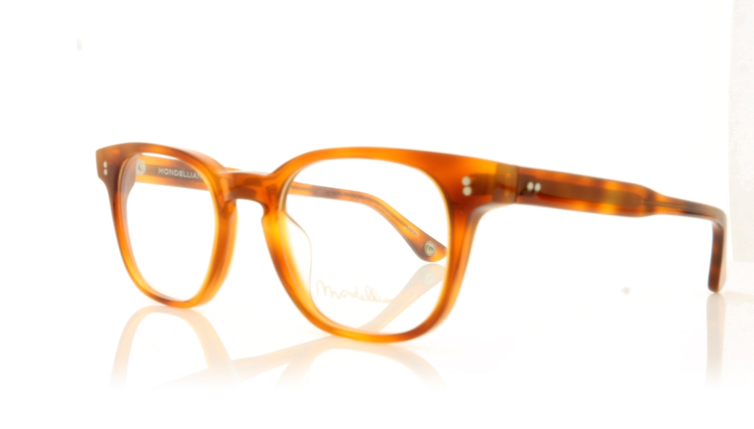 Soprattutto Mondelliani N.39 AV.MD Brown Glasses - Angle
