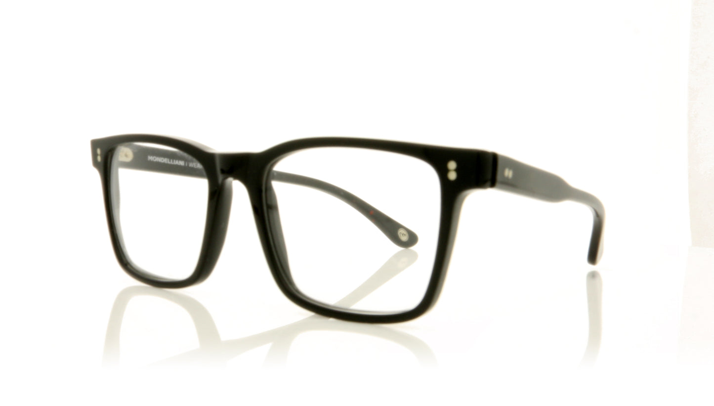 Soprattutto Mondelliani N.40 Nero Black Glasses - Angle