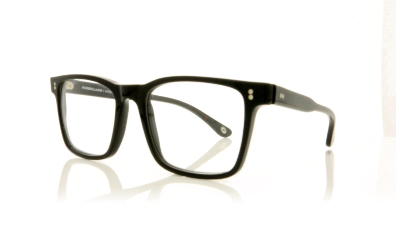 Soprattutto Mondelliani N.40 Nero Black Glasses - Angle