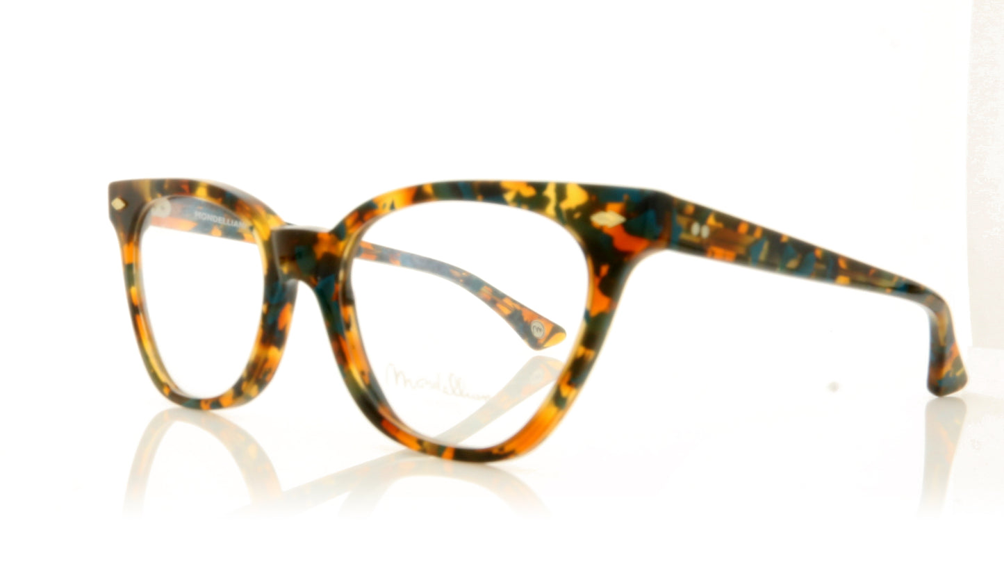 Soprattutto Mondelliani N.63 AV.VE Blue Tortoise Glasses - Angle