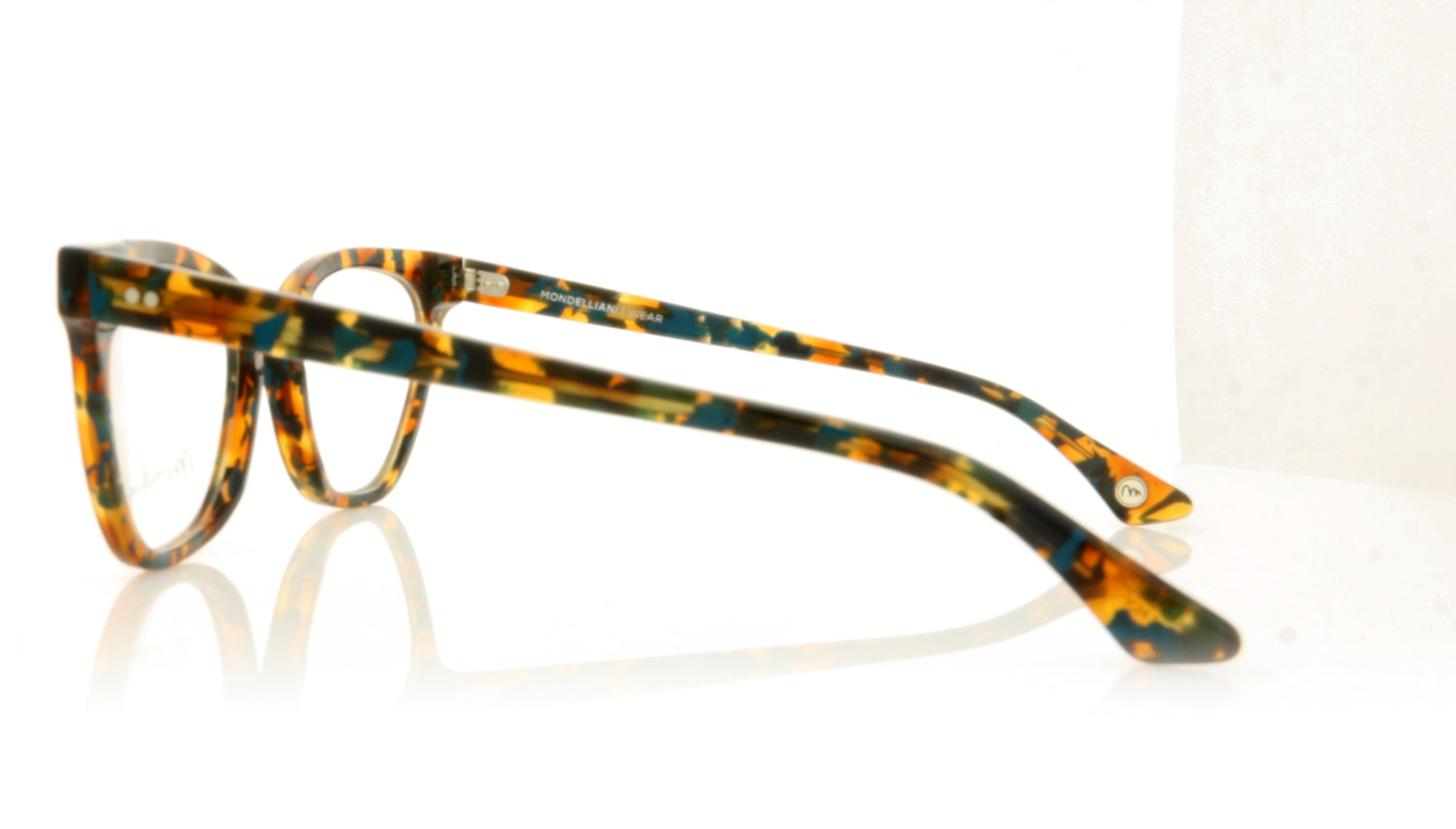 Soprattutto Mondelliani N.63 AV.VE Blue Tortoise Glasses - Side