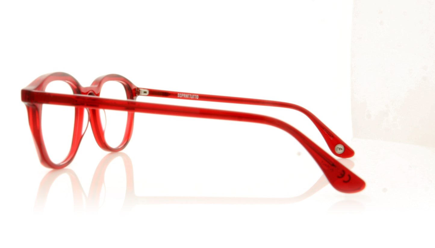 Soprattutto Pantos ROUGE Red Glasses - Side