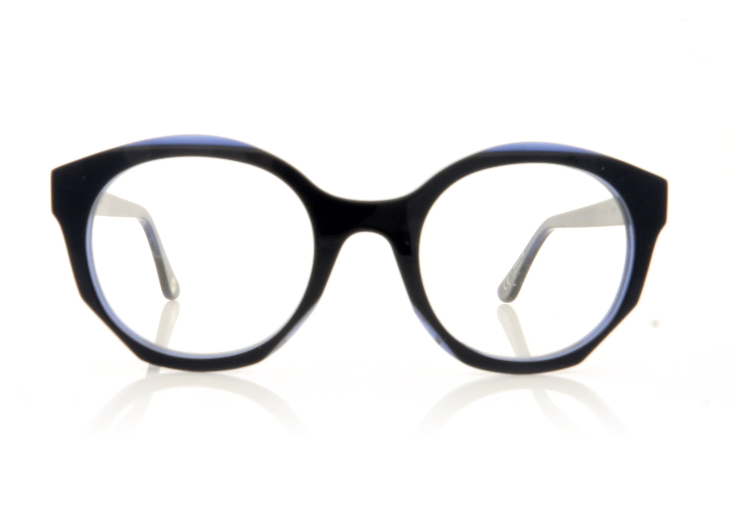 Soprattutto Ronde BLU Blue Glasses - Front