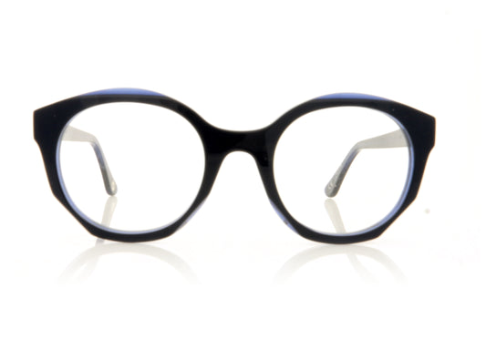 Soprattutto Ronde BLU Blue Glasses - Front