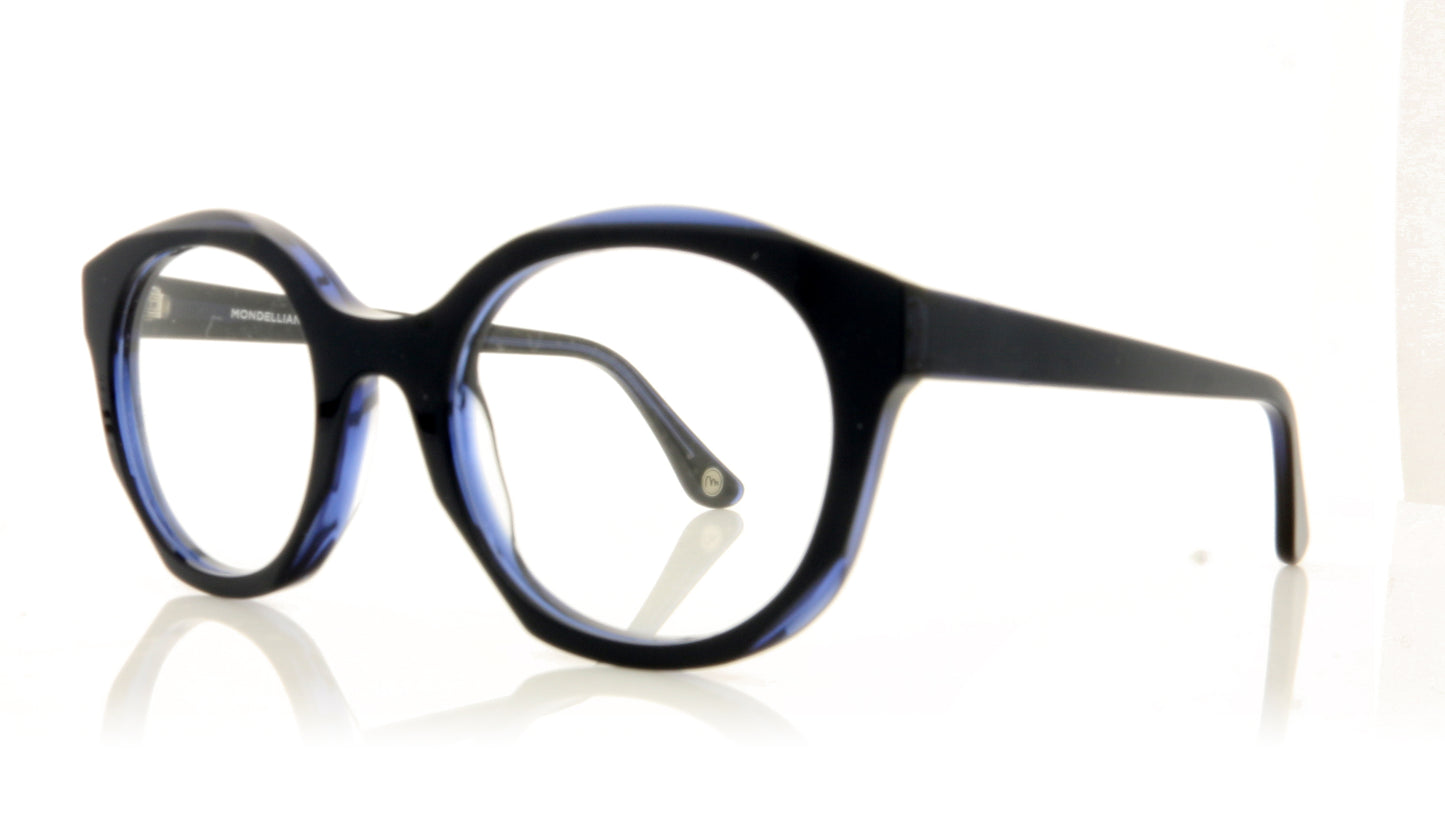 Soprattutto Ronde BLU Blue Glasses - Angle