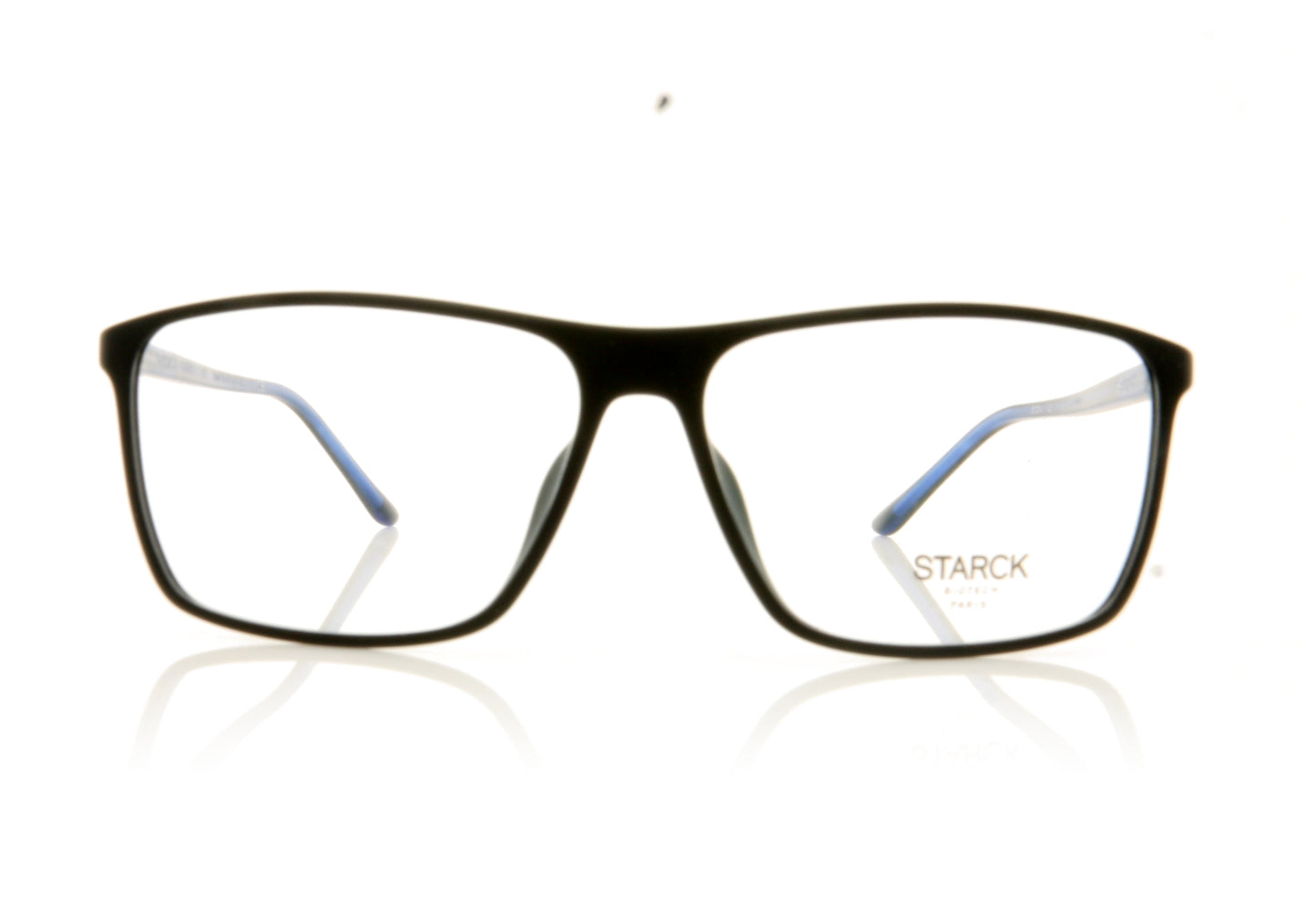 Starck 0SH3030 1 Mat Black Glasses - Front