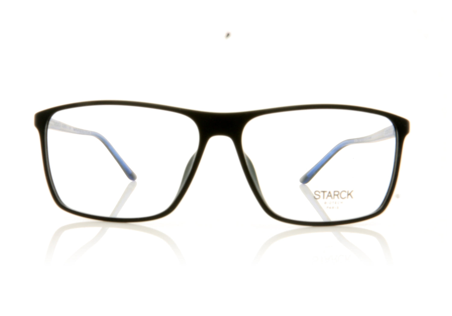 Starck 0SH3030 1 Mat Black Glasses - Front
