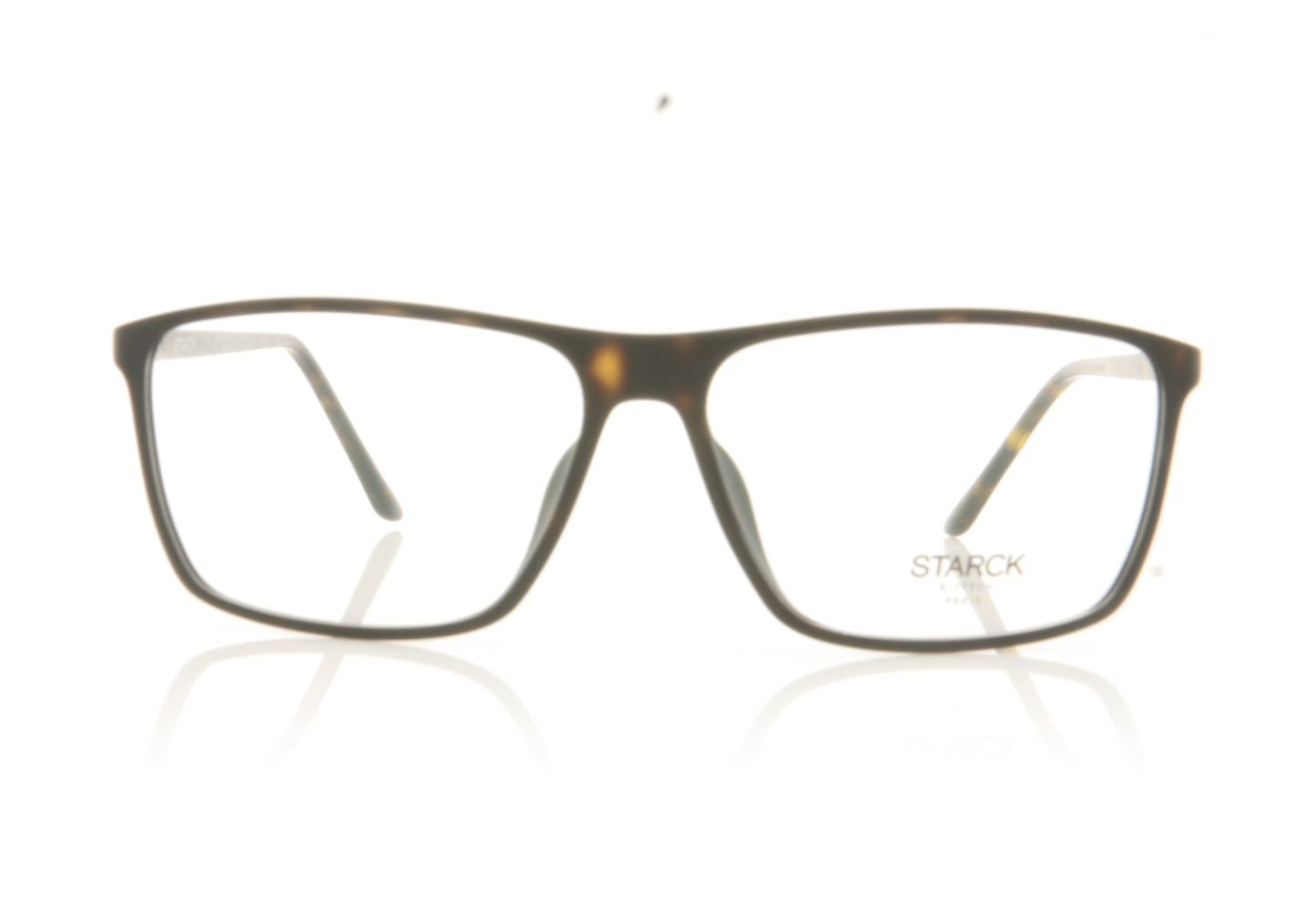 Starck 0SH3030 2 Mat Havana Glasses - Front