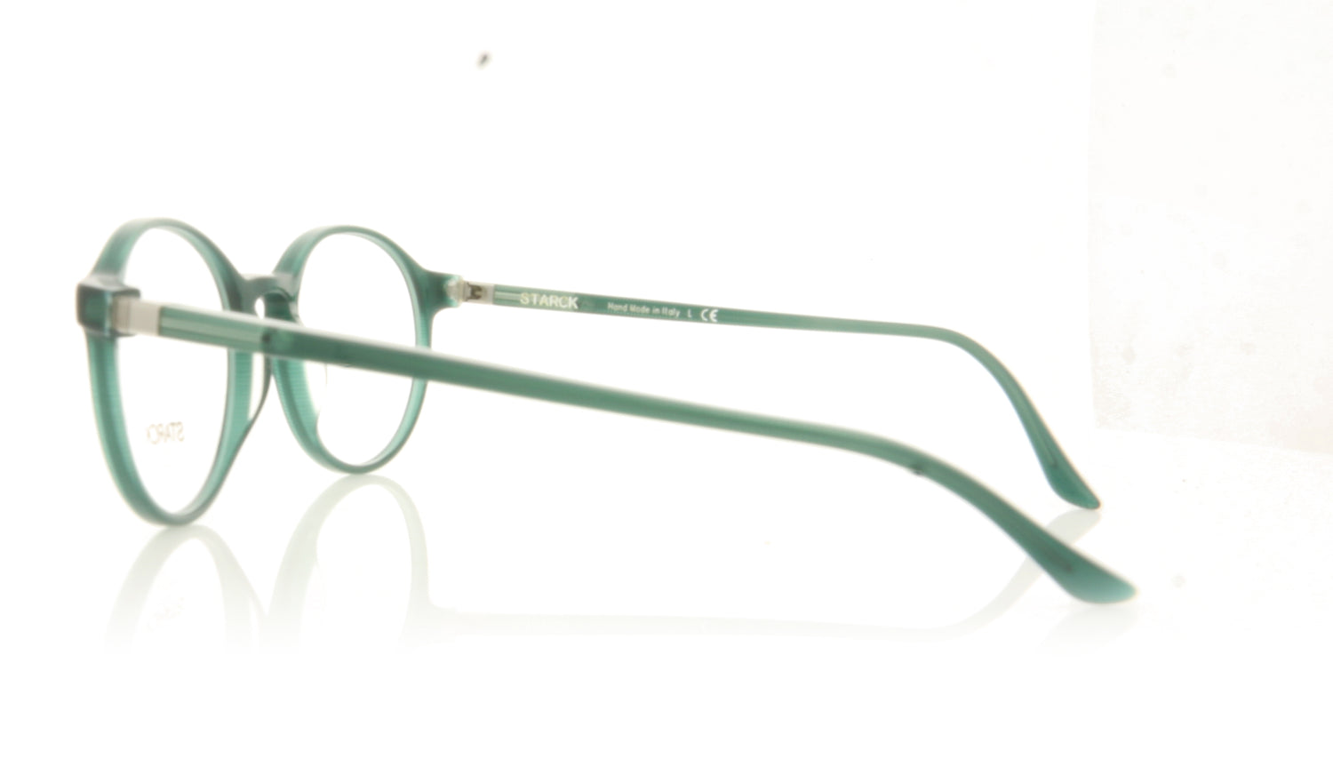 Starck 0SH3035 28 Green Pointille Glasses - Side