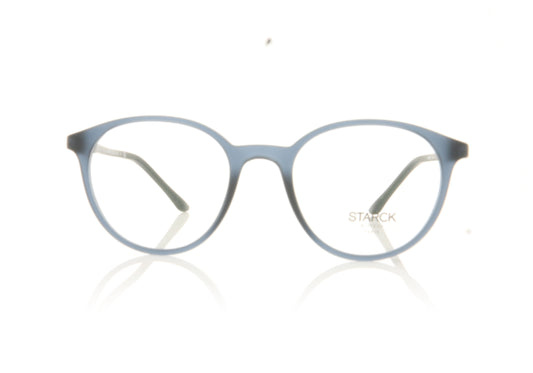 Starck 0SH3057 4 Matt Light Blue Glasses - Front