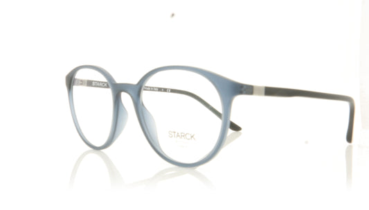 Starck 0SH3057 4 Matt Light Blue Glasses - Angle