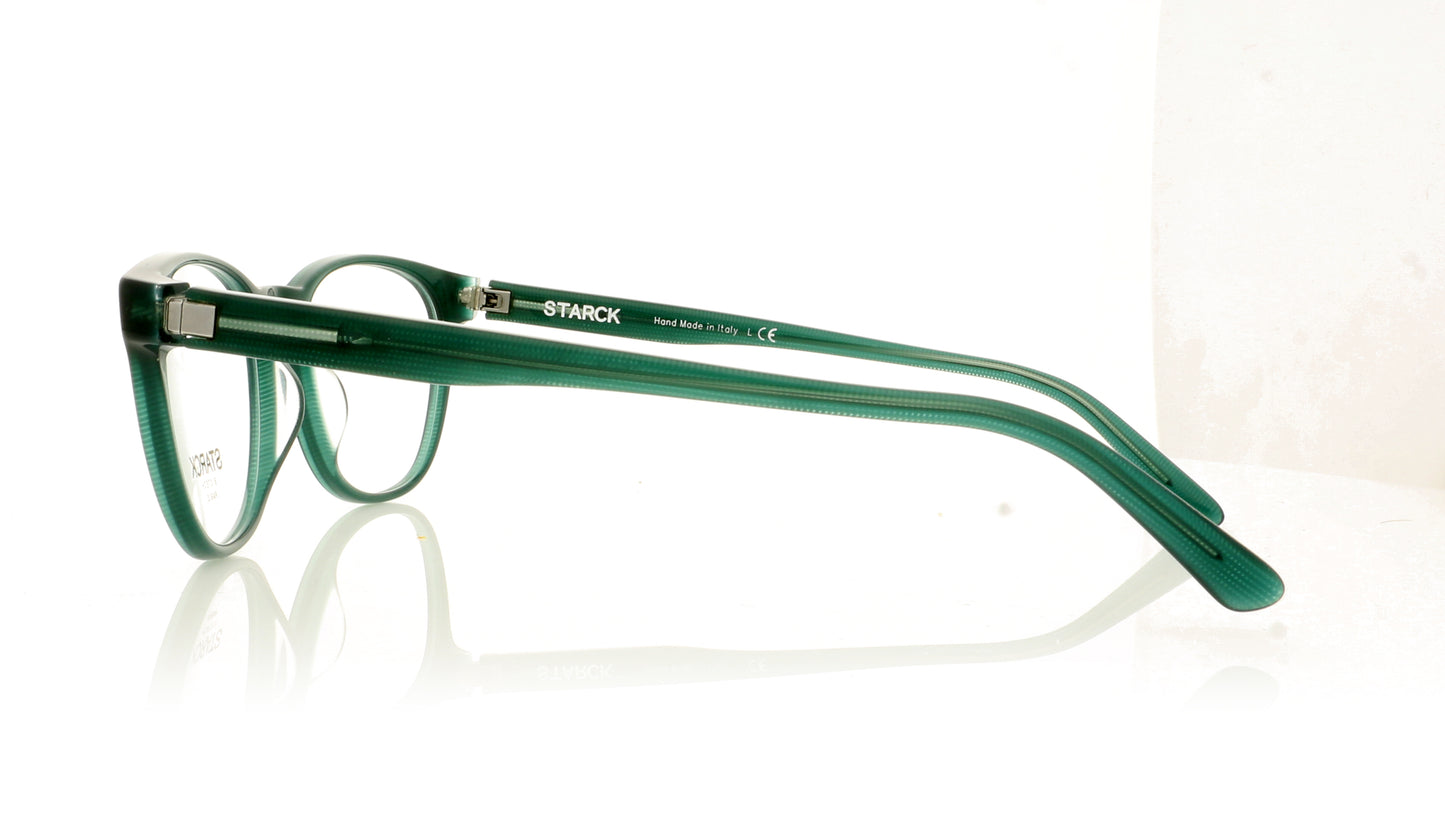 Starck 0SH3058 2 Green Pontille Glasses - Side