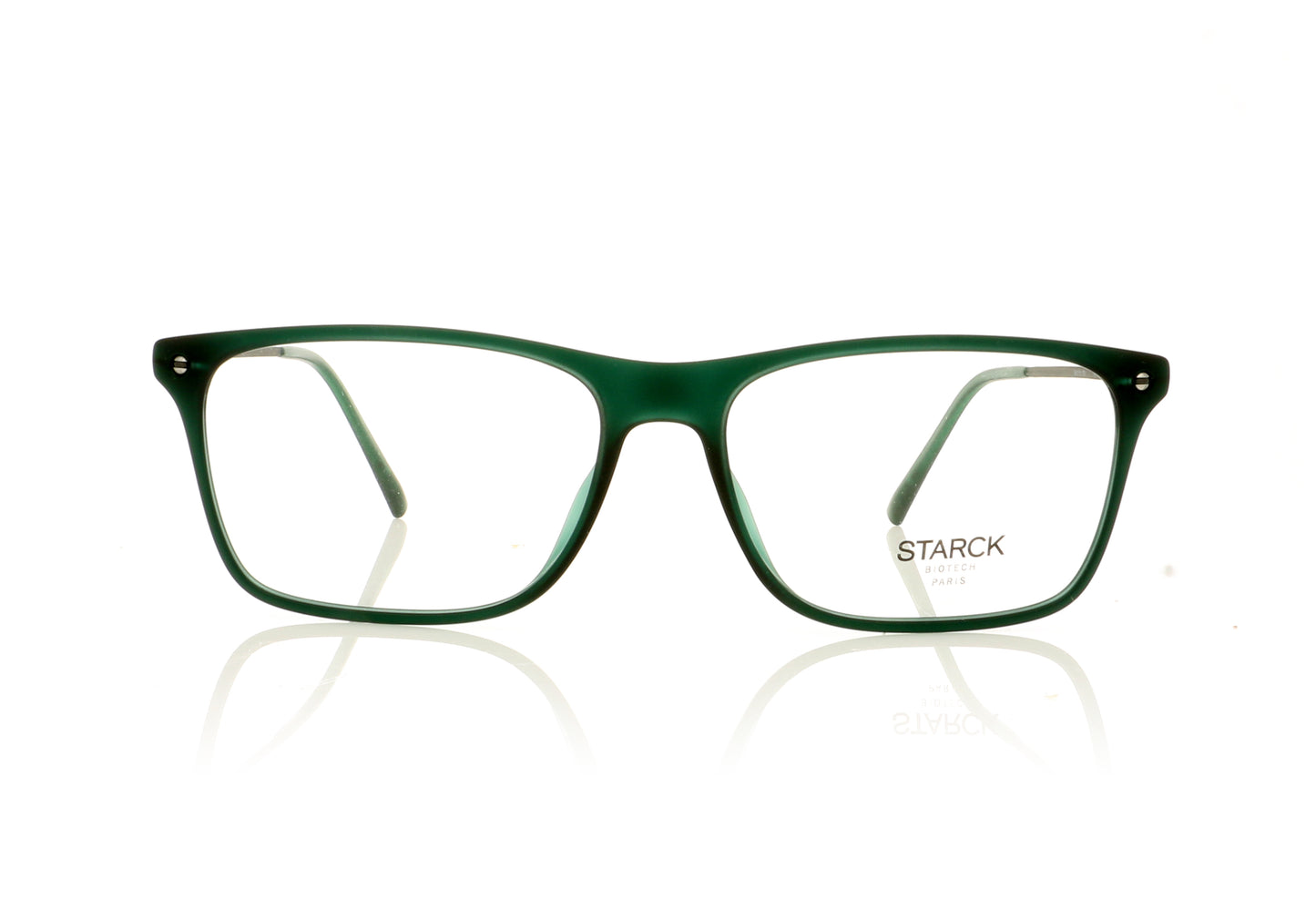 Starck 0SH3062 4 Dark Green Glasses - Front