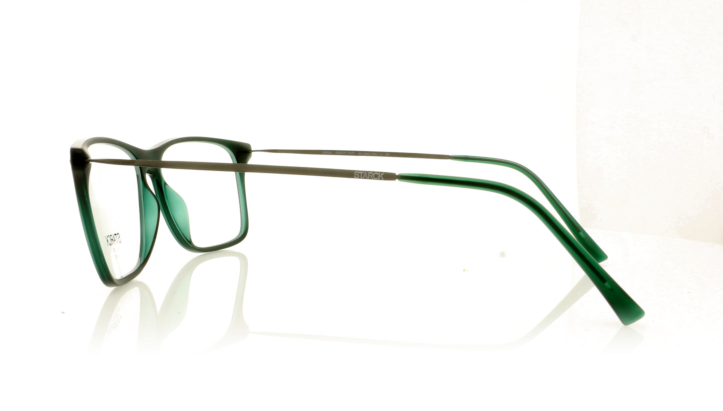 Starck 0SH3062 4 Dark Green Glasses - Side