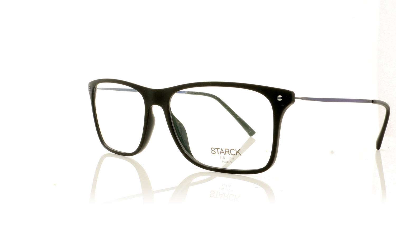 Starck 0SH3062 5 Black Glasses - Angle