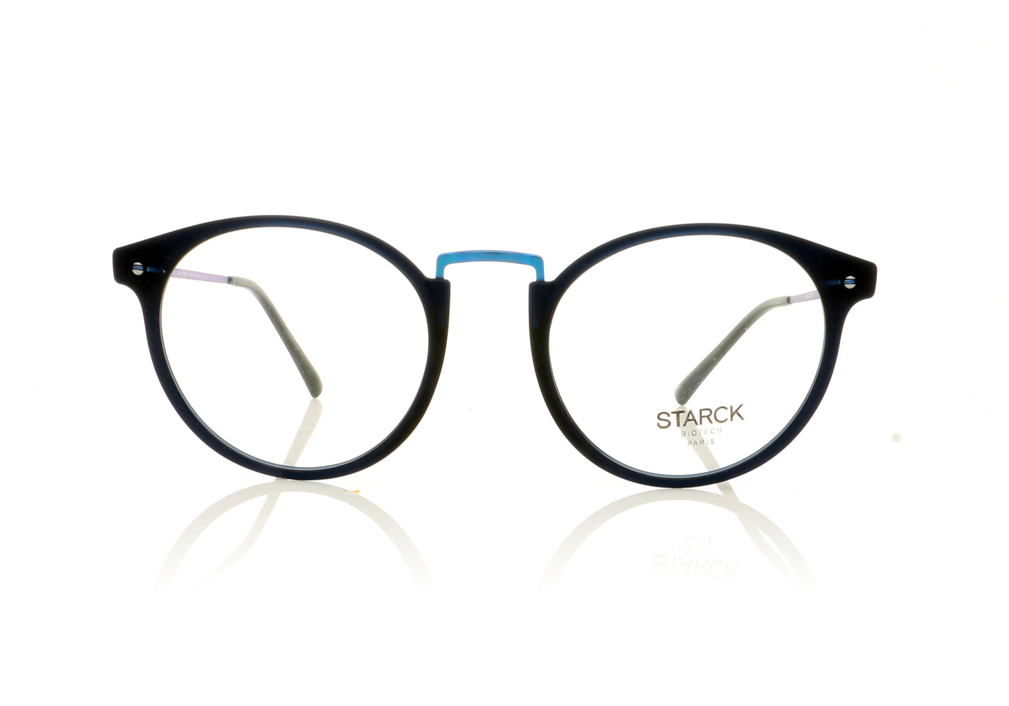 Starck 0SH3063 4 Matte Blue Glasses - Front