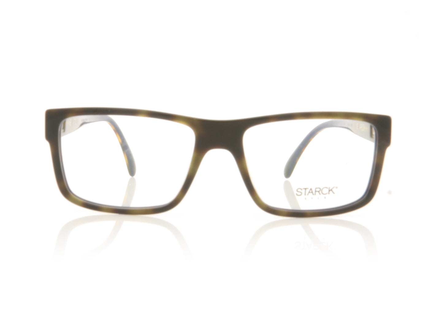 Starck 0SH3046 1 Blue Tortoise Glasses - Front