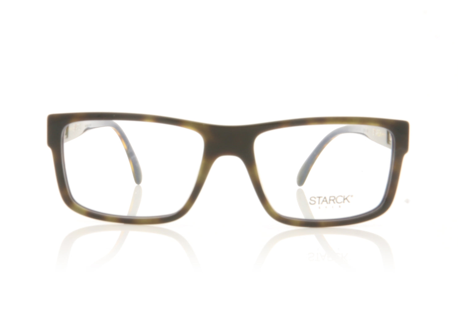 Starck 0SH3046 1 Blue Tortoise Glasses - Front