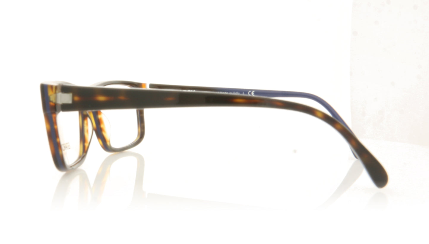 Starck 0SH3046 1 Blue Tortoise Glasses - Side