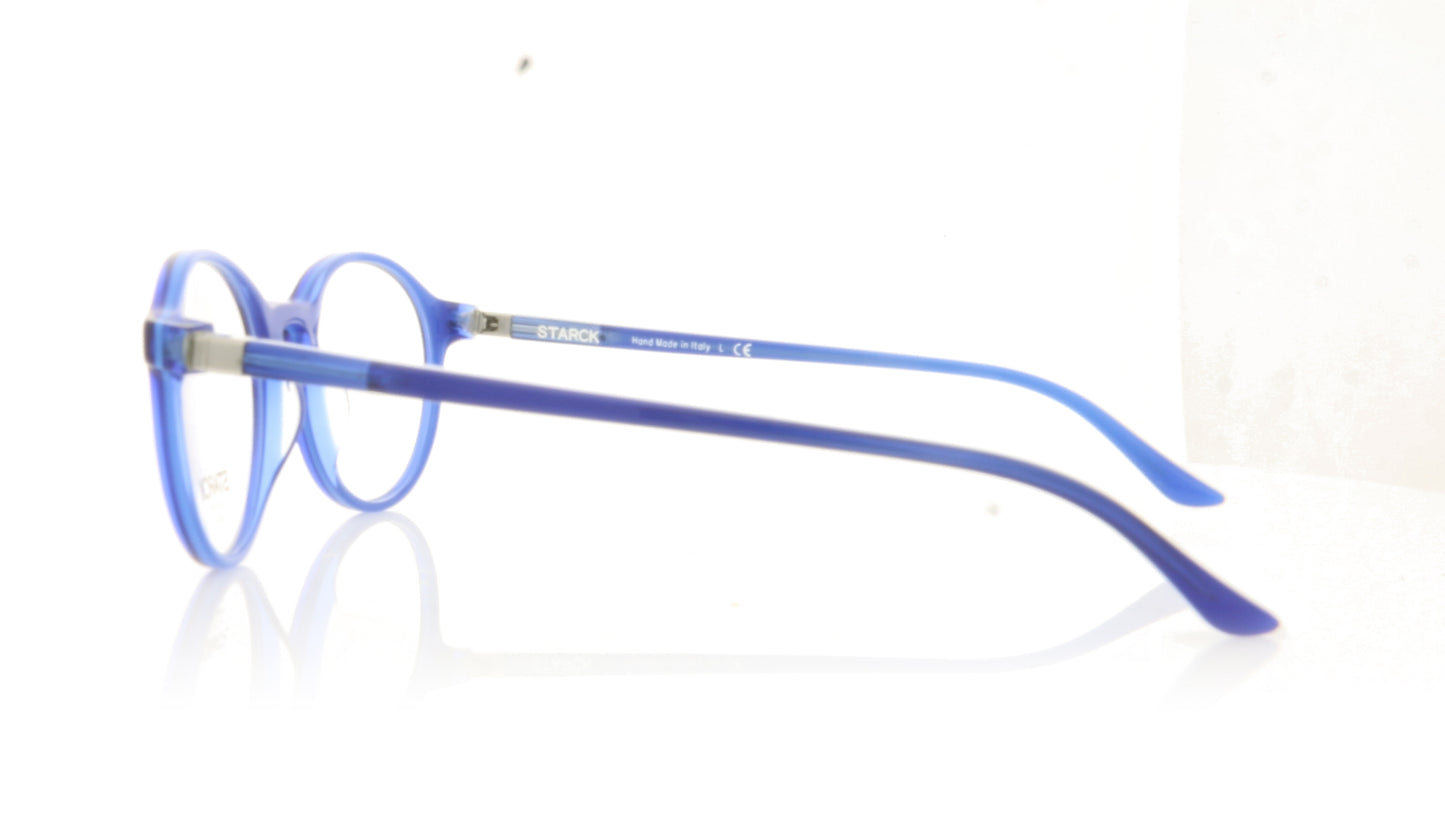 Starck 0SH3035 29 Blue Glasses - Side