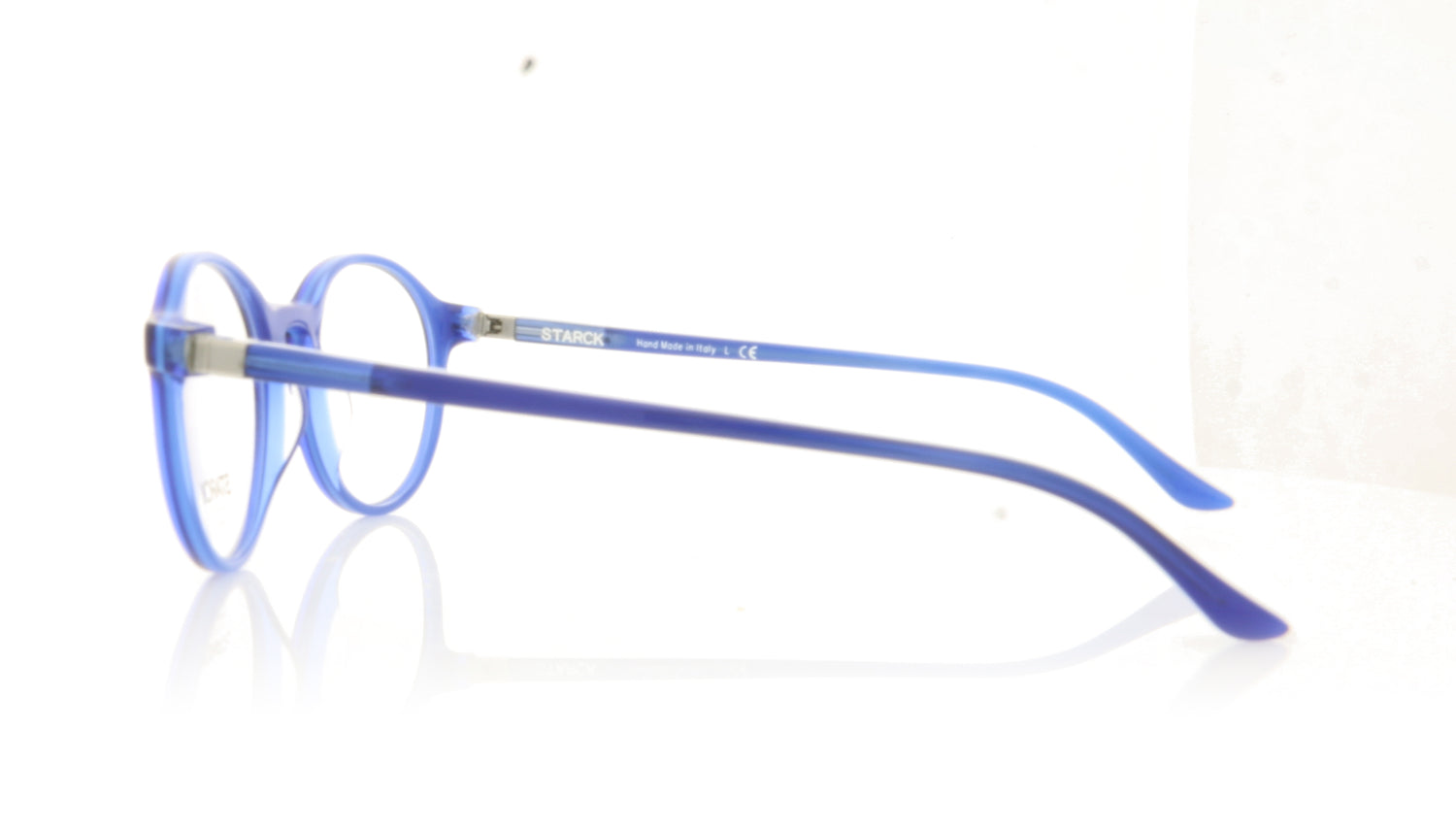 Starck 0SH3035 29 Blue Glasses - Side