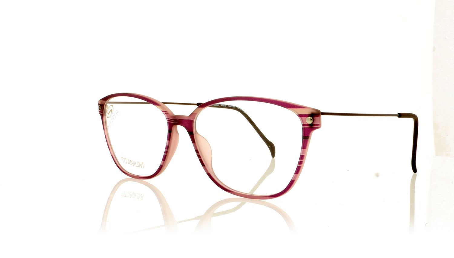Stepper SI-45003 F810 Red Glasses - Angle