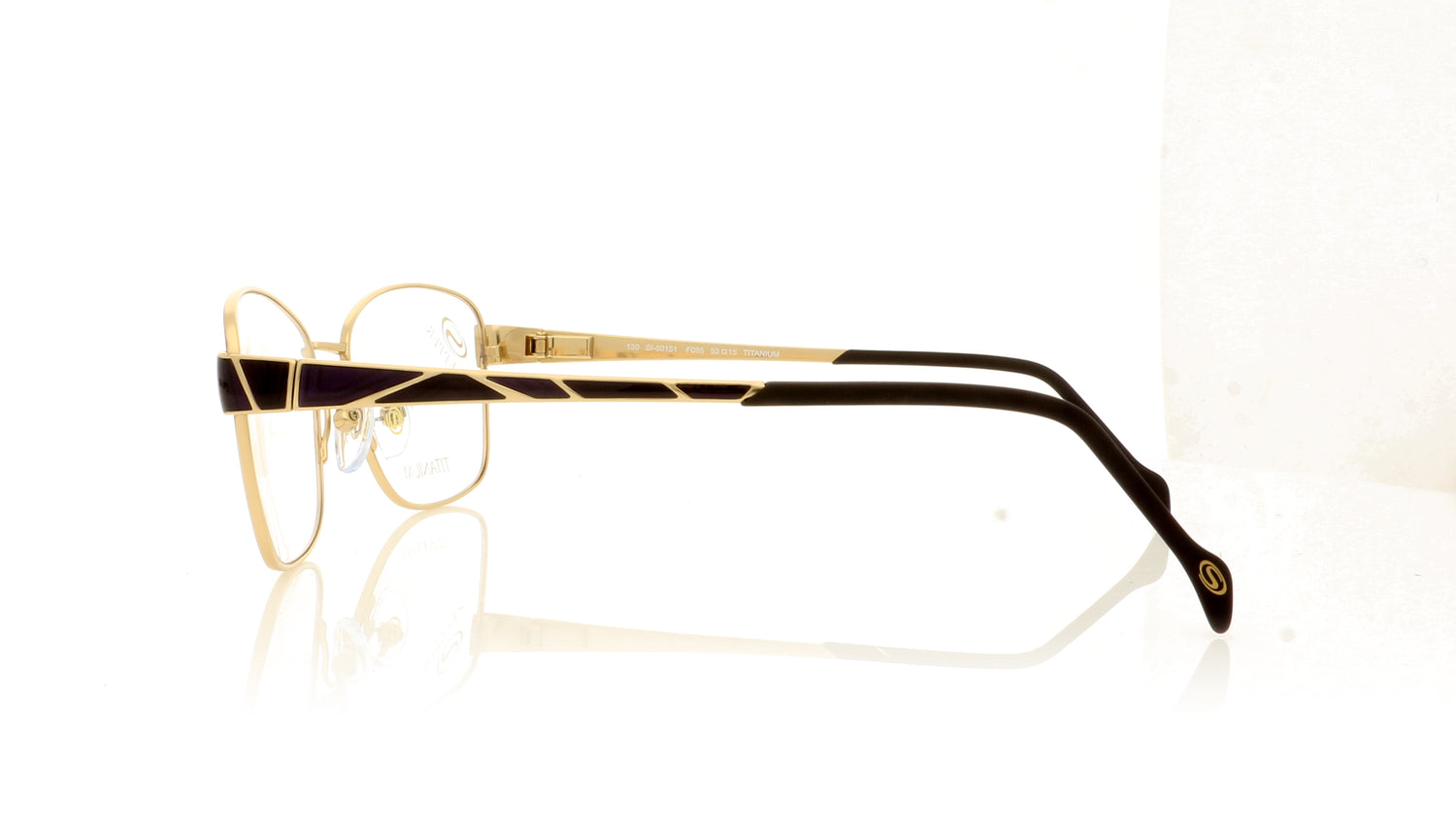 Stepper SI-50151 F085 Gold Glasses - Side
