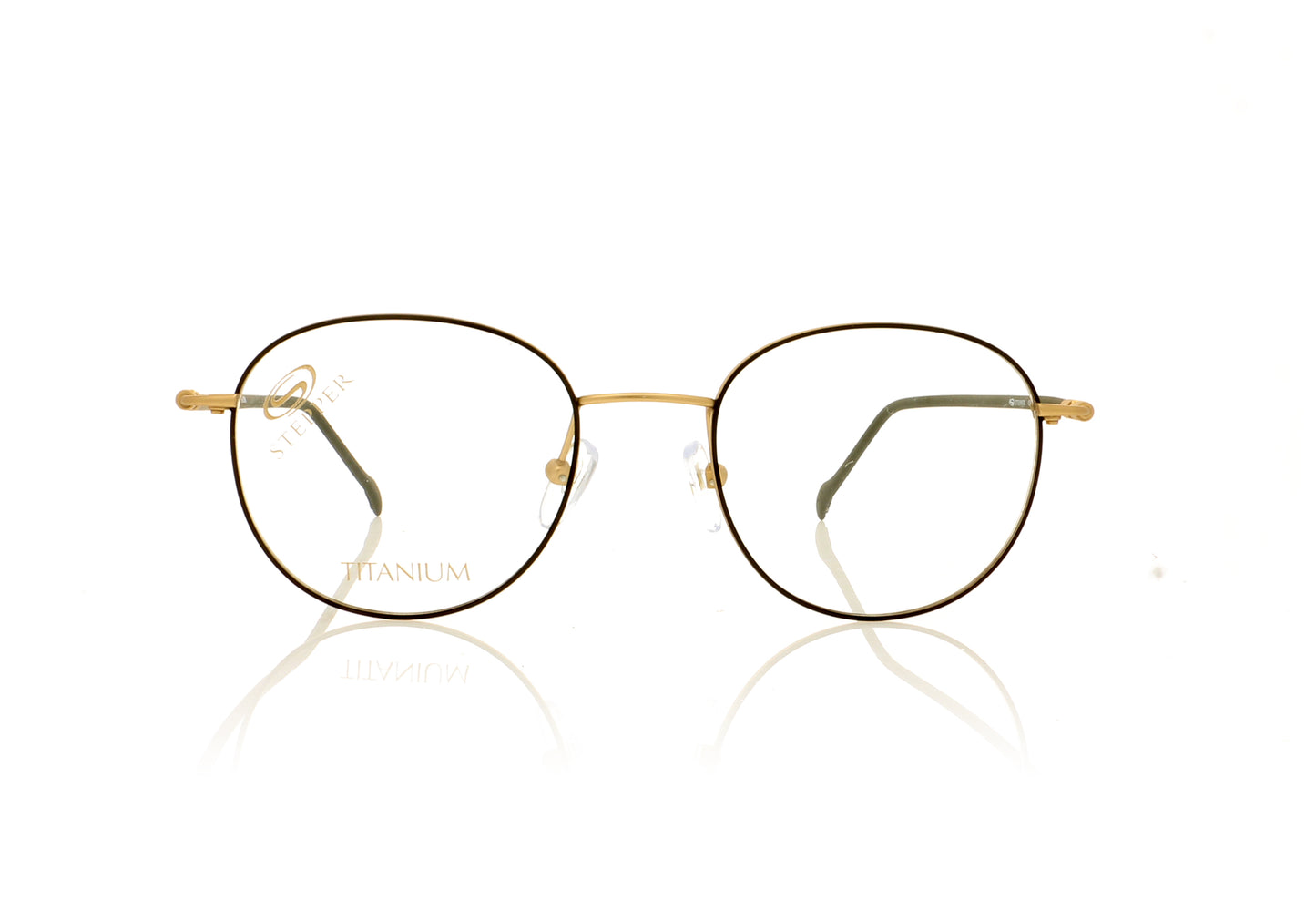 Stepper SI-60166 F061 Gold Glasses - Front