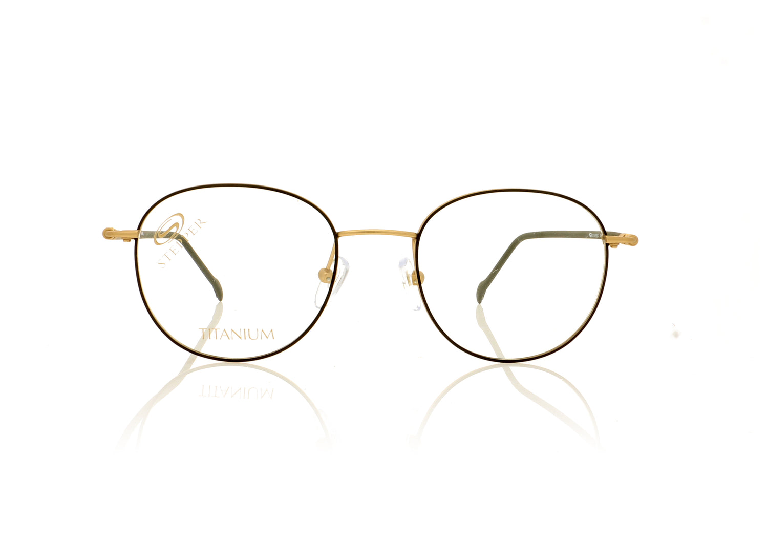 Stepper SI-60166 F061 Gold Glasses - Front