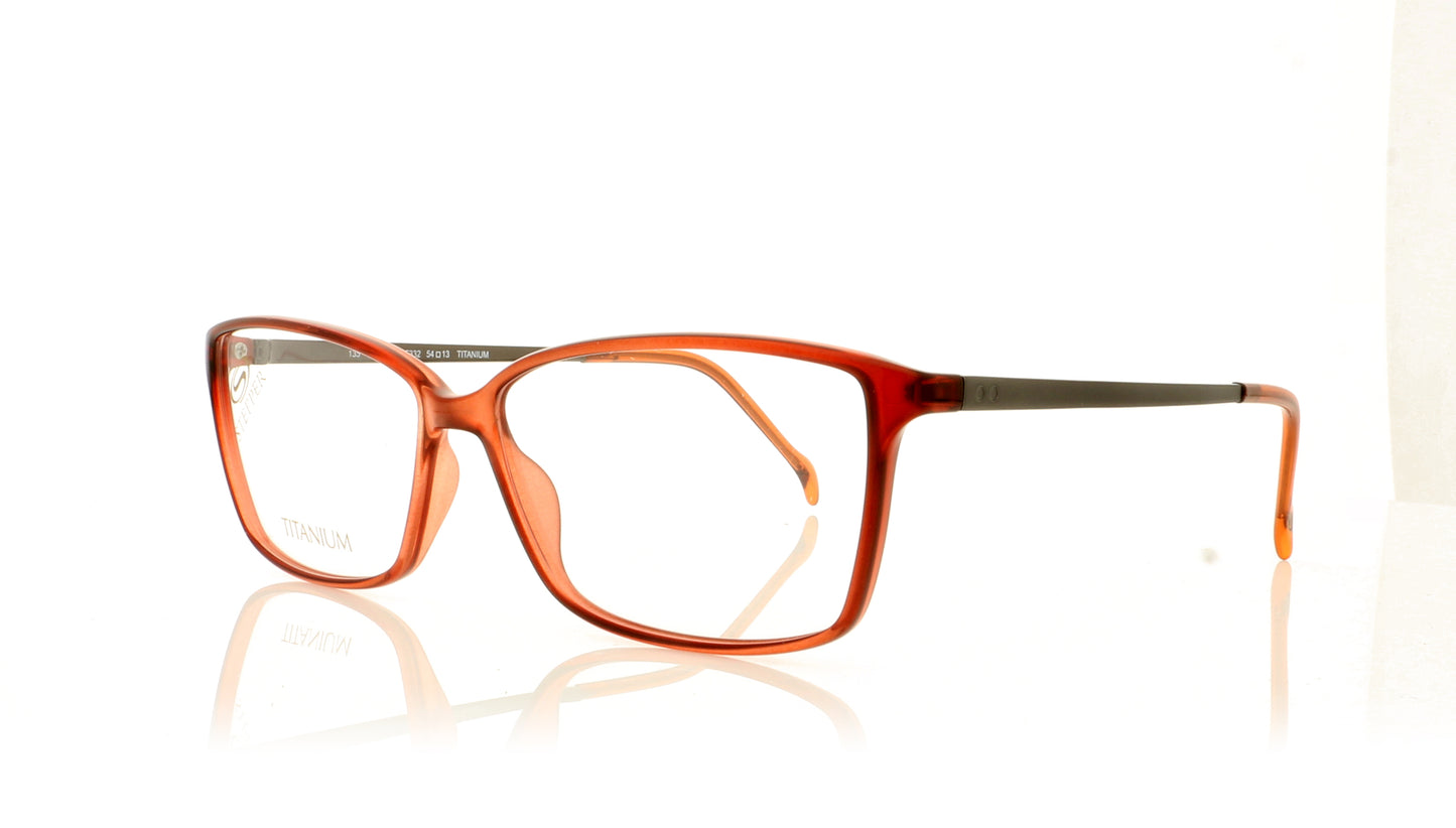 Stepper SI-30048 SI30048 F332 Red Glasses - Angle
