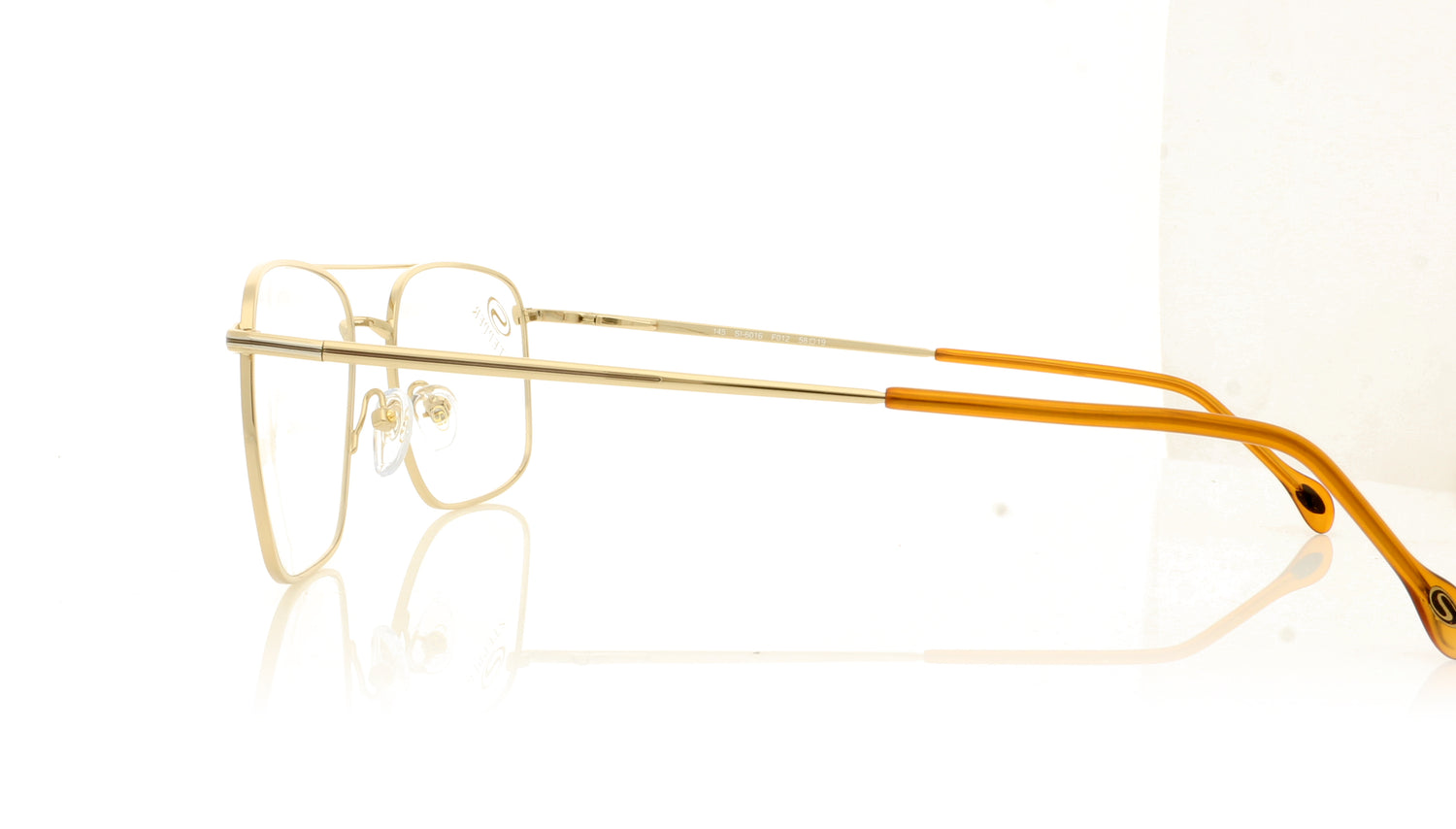 Stepper SI-6016 SI6016 F012 Gold Glasses - Side