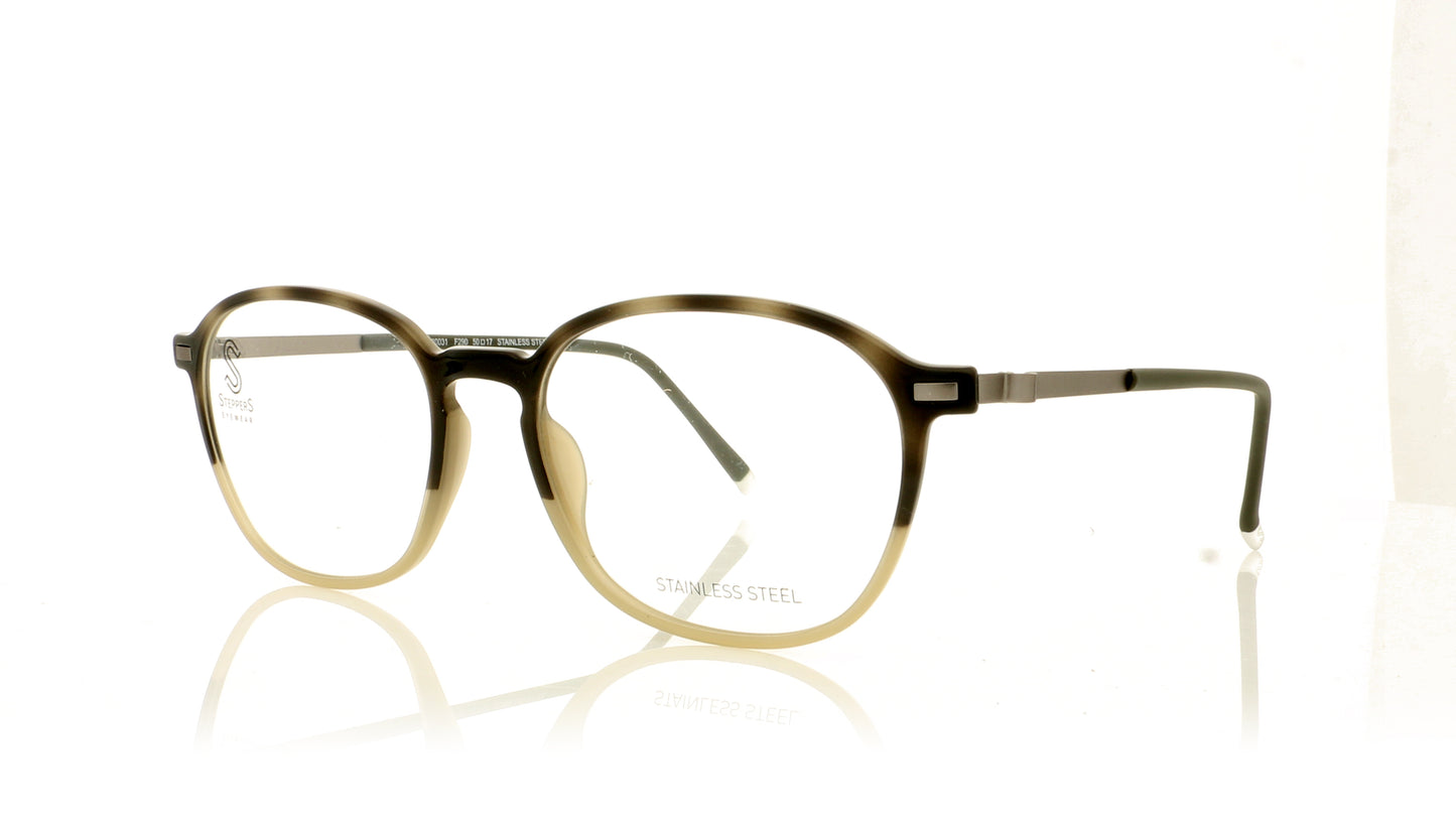 Stepper STS-30031 STS30031 F290 Grey Tortoise Glasses - Angle