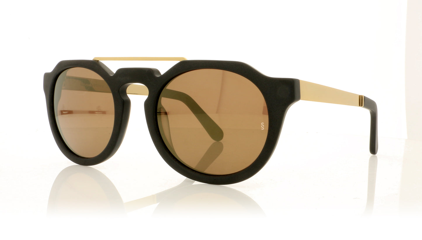 Sunday Somewhere Heeyeh 10 MAT Matte Black Sunglasses - Angle