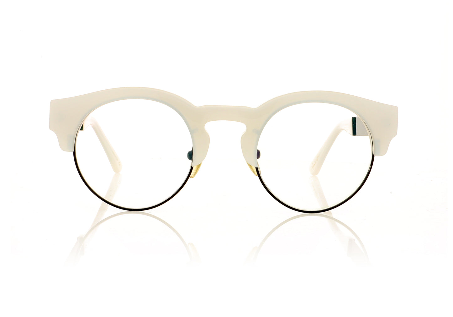 Sunday Somewhere Soelae 16 WME White Demi Glasses - Front