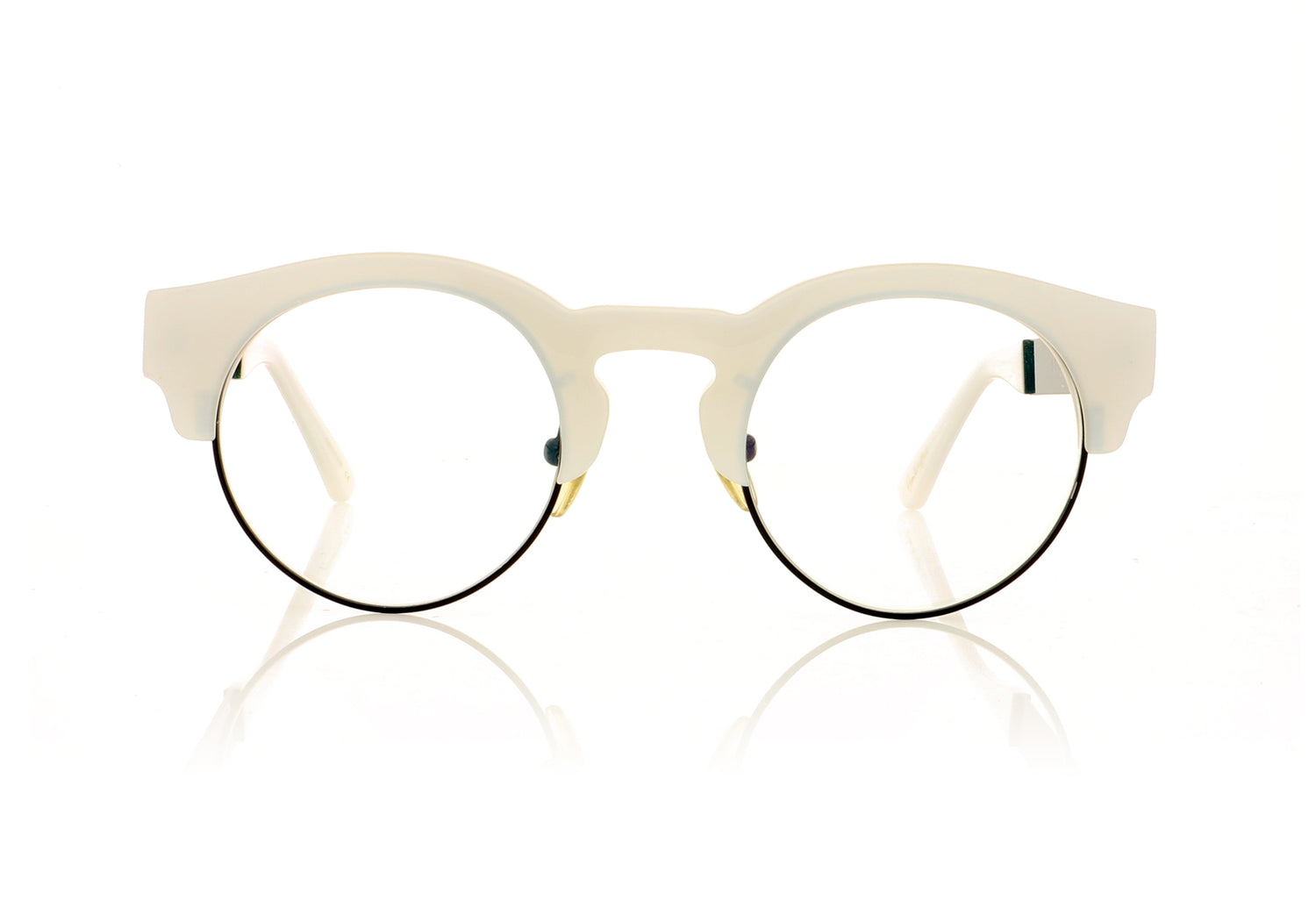 Sunday Somewhere Soelae 16 WME White Demi Glasses - Front