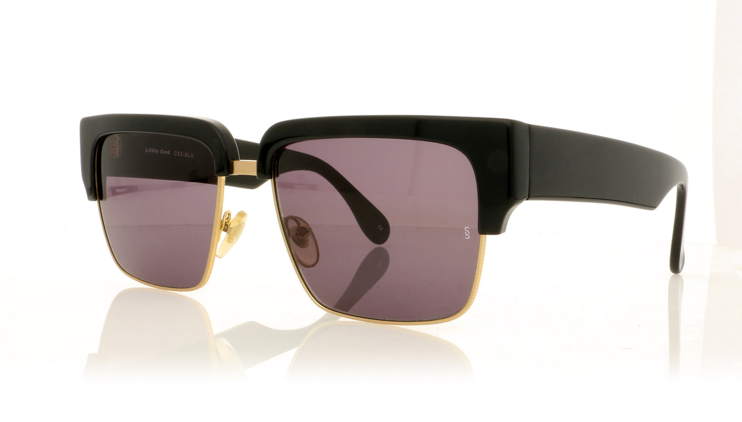 Sunday Somewhere Little God 33 BLK Black Sunglasses - Angle