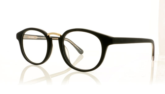 Sunday Somewhere Catherine 59 BLK Matte Black Glasses - Angle