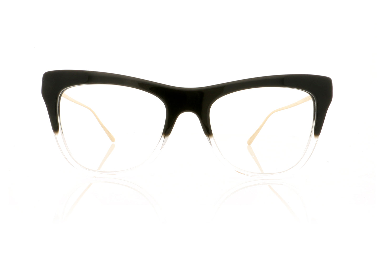 Sunday Somewhere Brigitte 78 FAD Faded Black Glasses - Front