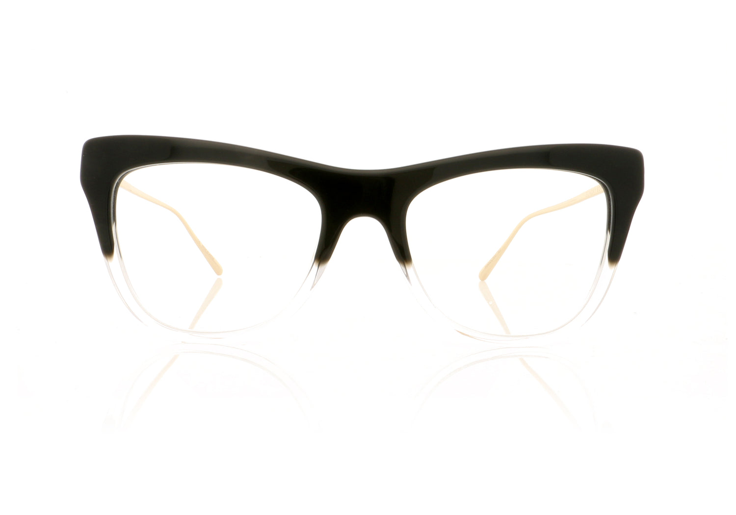 Sunday Somewhere Brigitte 78 FAD Faded Black Glasses - Front