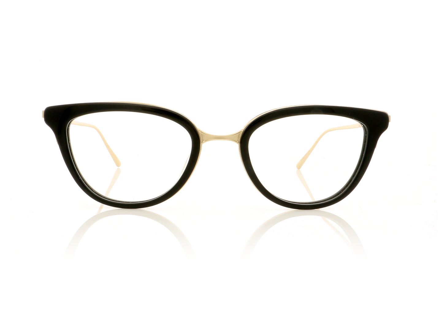 Sunday Somewhere Audrey 81 BLK Gold Glasses - Front