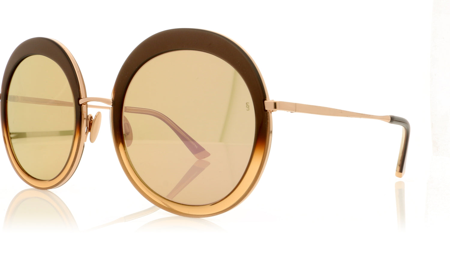 Sunday Somewhere Abella 093 CFA Copper Sunglasses - Angle