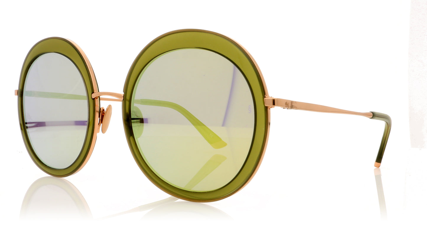 Sunday Somewhere Abella 093 MIN Copper Sunglasses - Angle