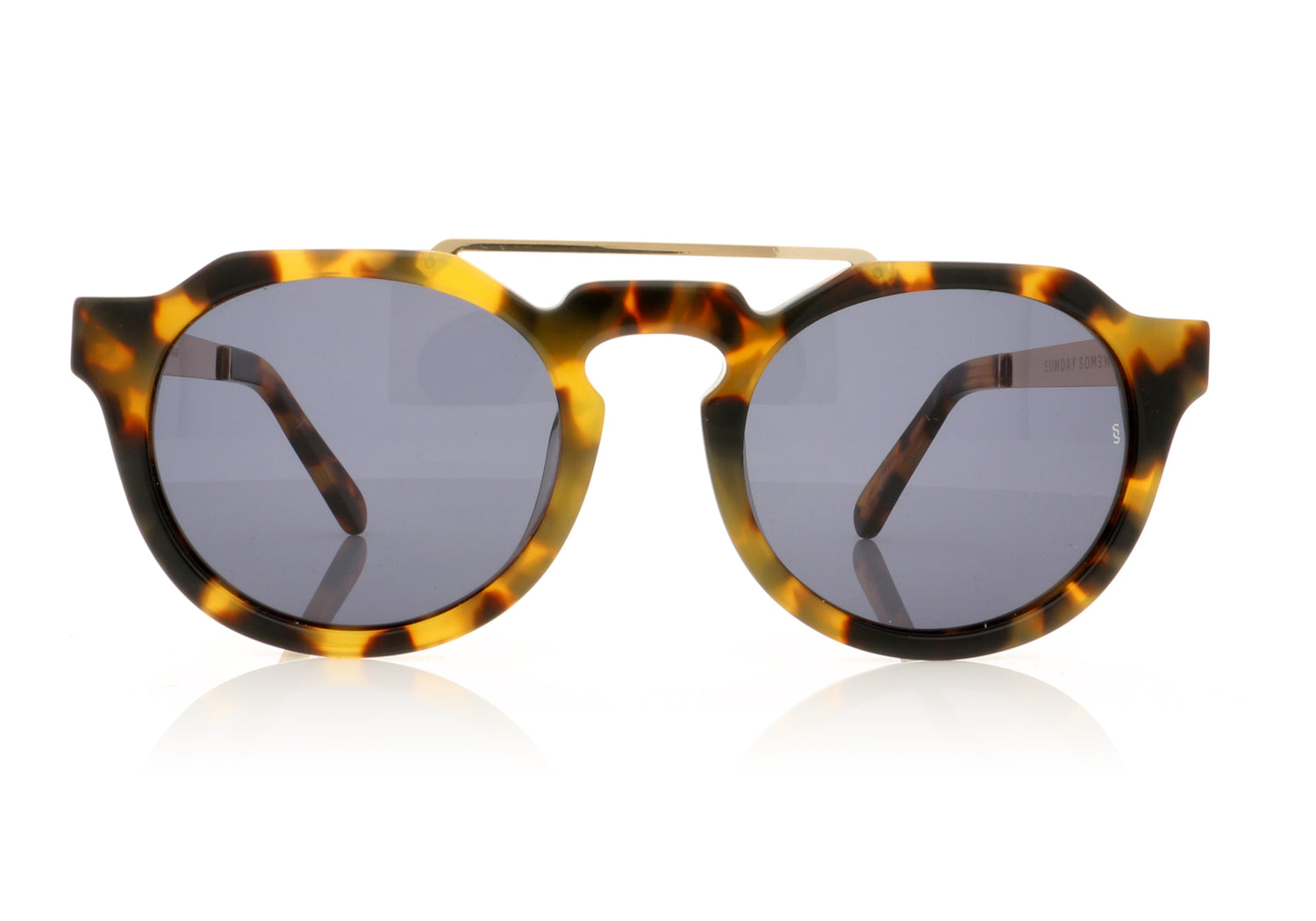 Sunday Somewhere Heeyeh 010-MAR Tortoise Sunglasses - Front