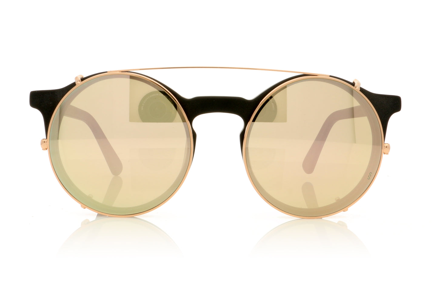 Sunday Somewhere Lorenzo 048 MAT Matt Black Glasses - Front