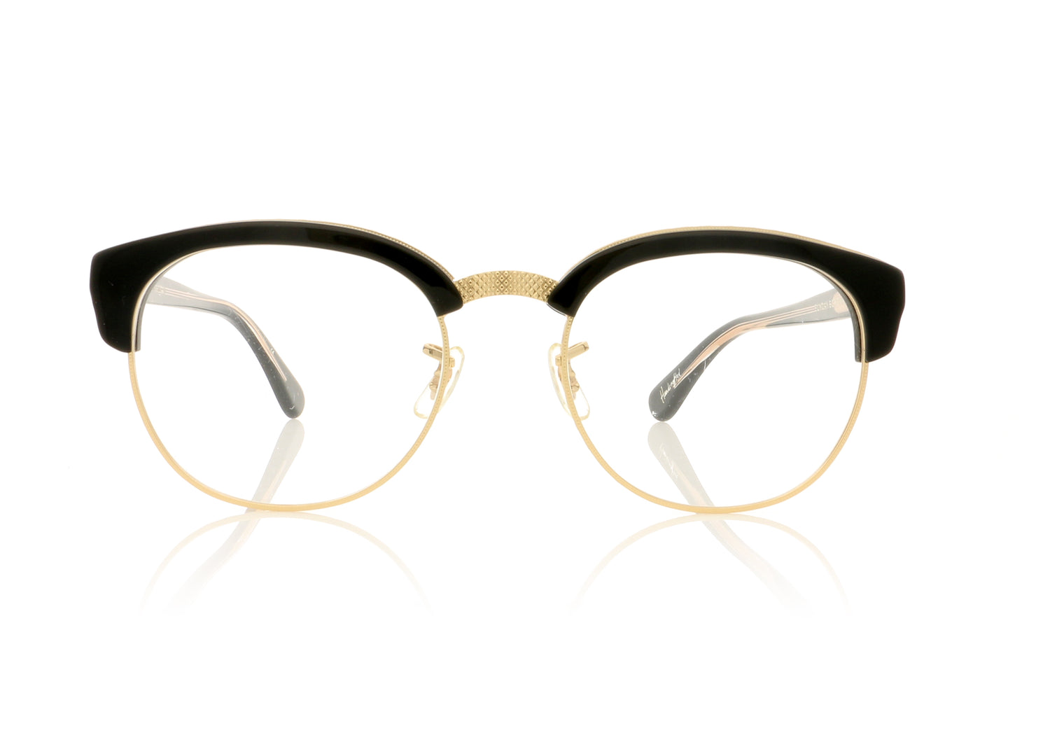 Sunday Somewhere Woody 055-MAT Matt Black Glasses - Front