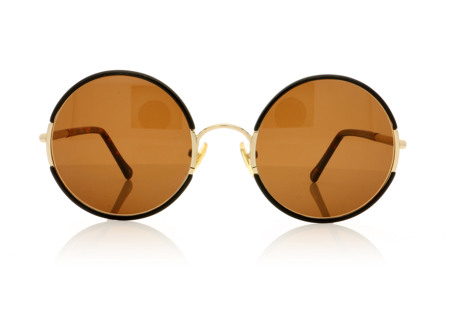 Sunday Somewhere Yetti 037-DCT Blach Sunglasses - Front